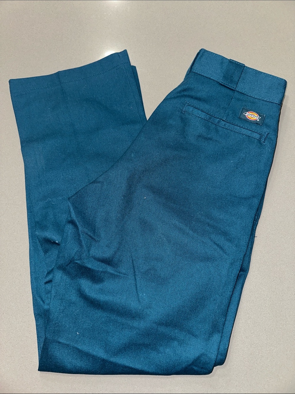 Dickies Men's Teal Chino Work Pants